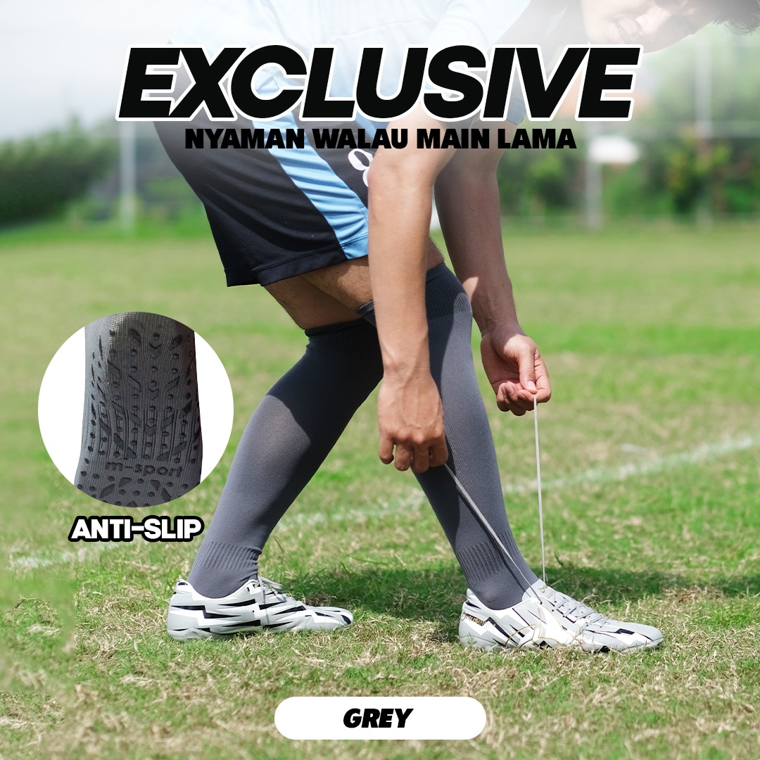 GREY - SOCCER X1 PRO - SEPAK BOLA