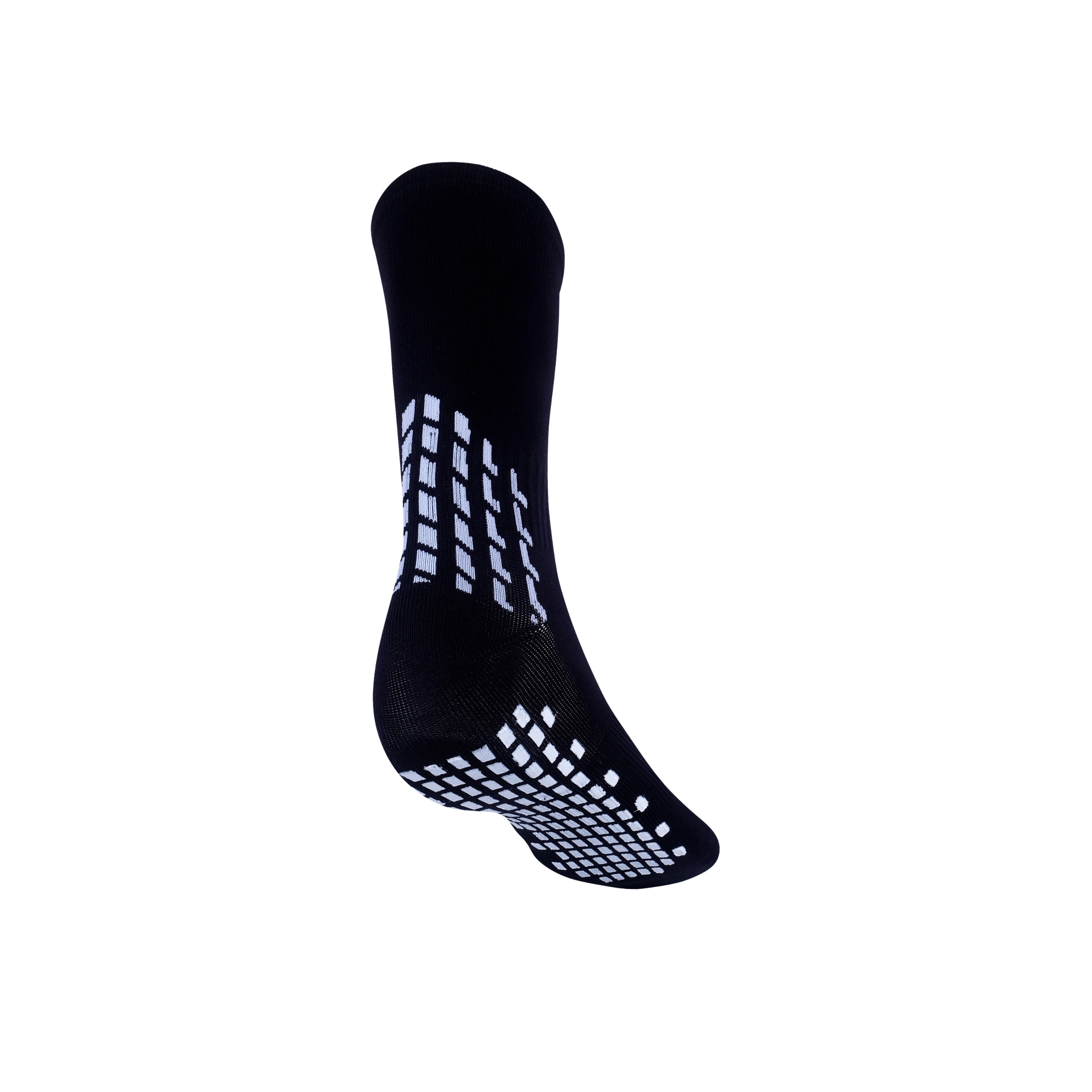FUTSAL SOCKS ANTISLIP WHITE (X4)