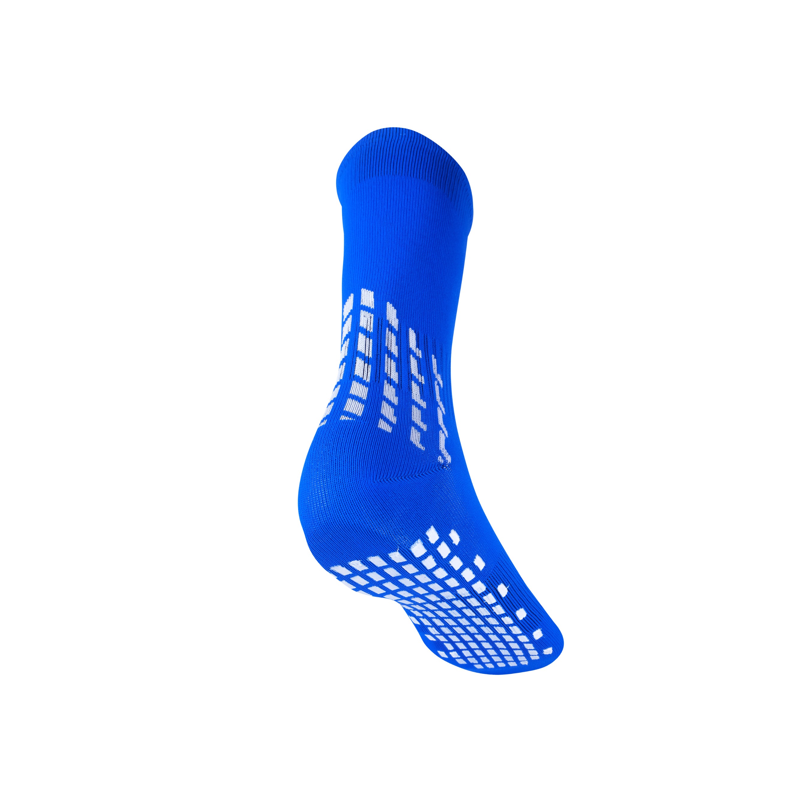 FUTSAL SOCKS ANTISLIP WHITE (X4)