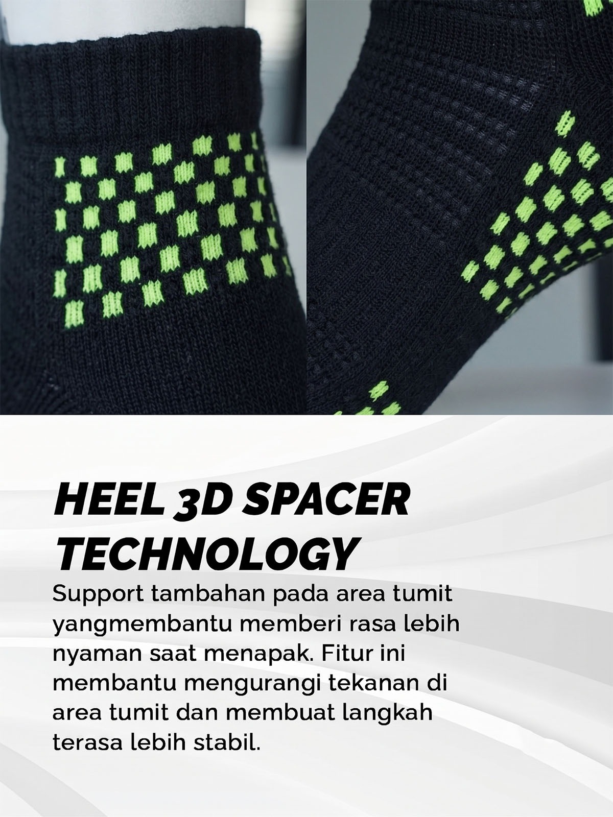 Kaos Kaki Stance  Pro - Kaos Kaki Olahraga Profesional Breathable Cotton