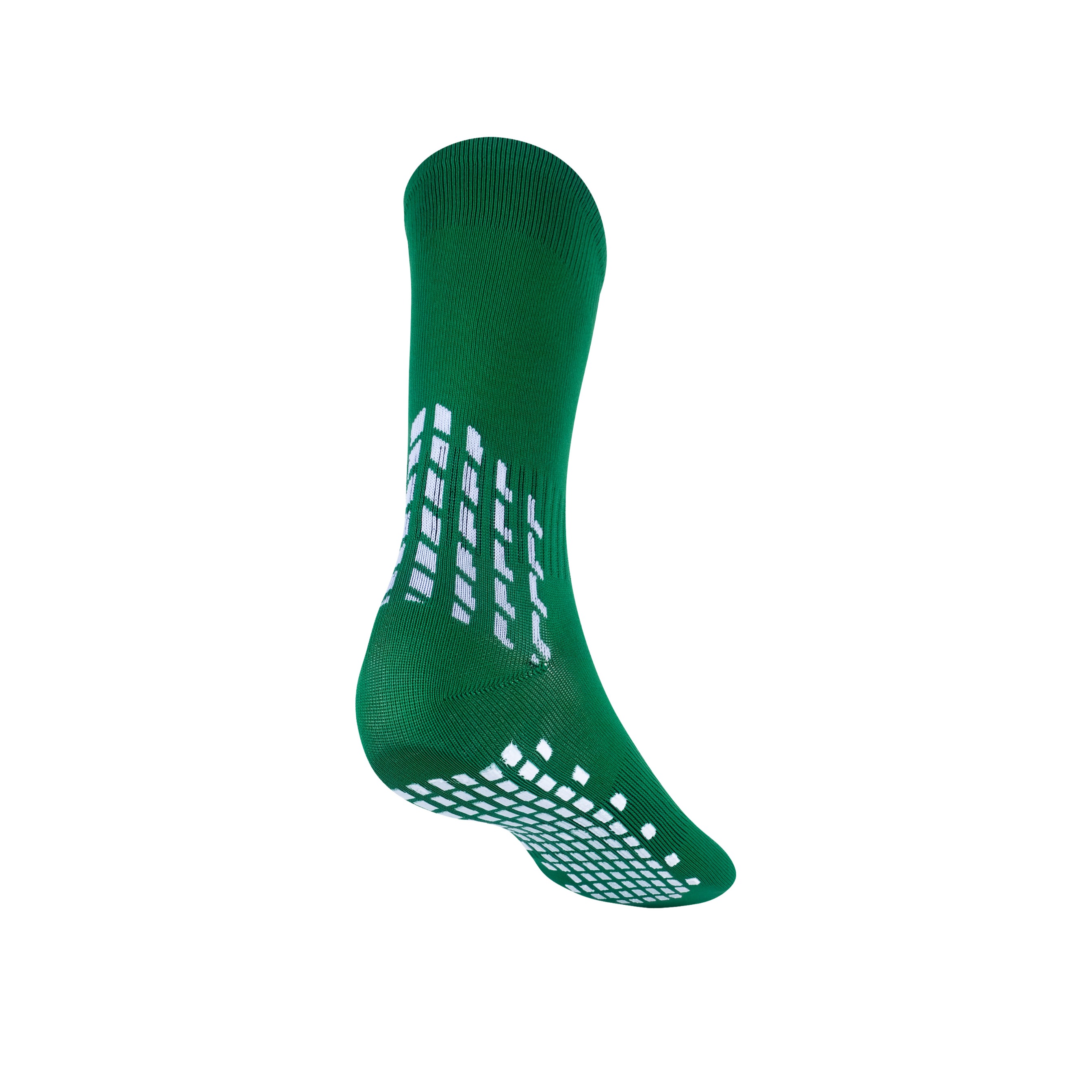FUTSAL SOCKS ANTISLIP WHITE (X4)
