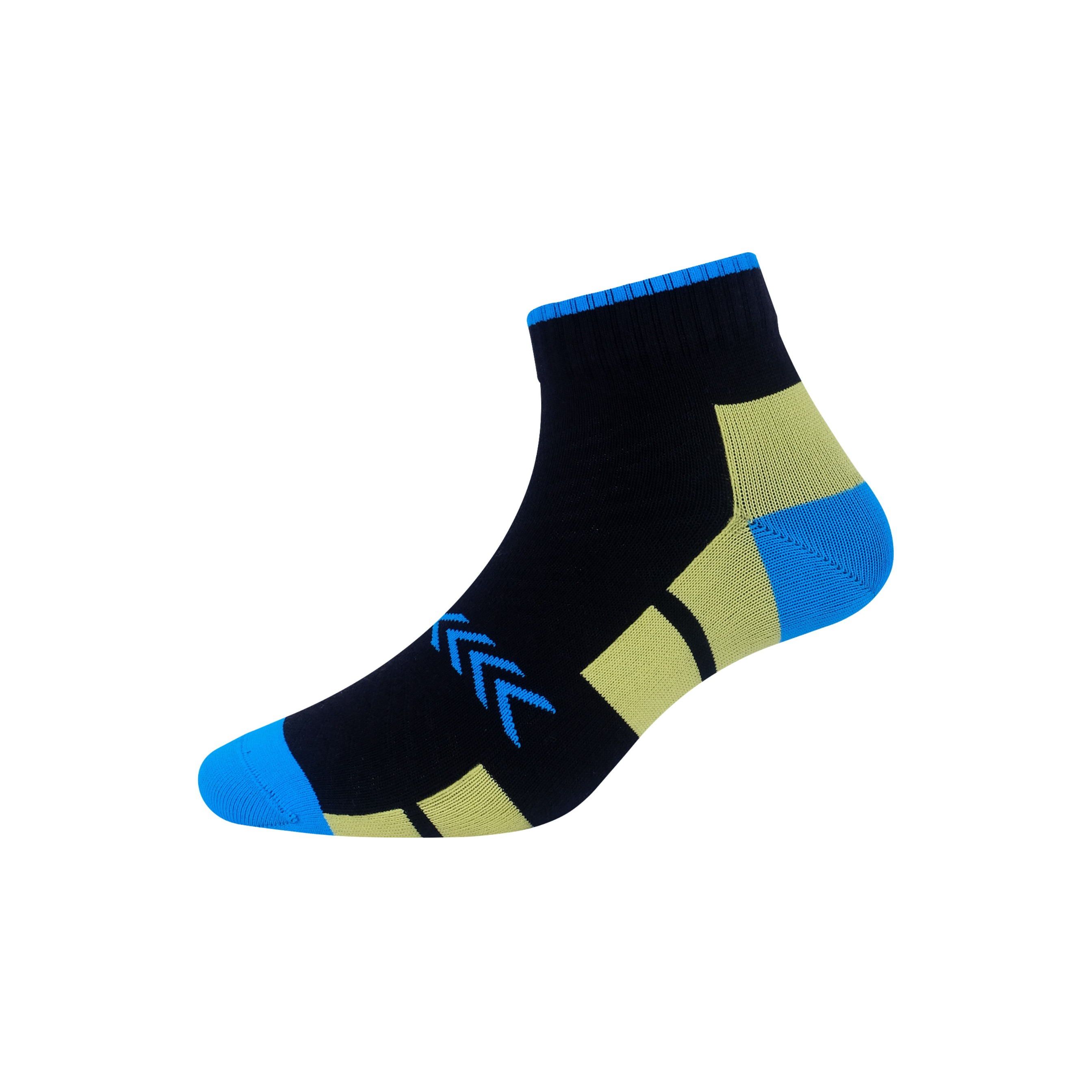 Sprinter & Emperor Ankle Socks White/Blue