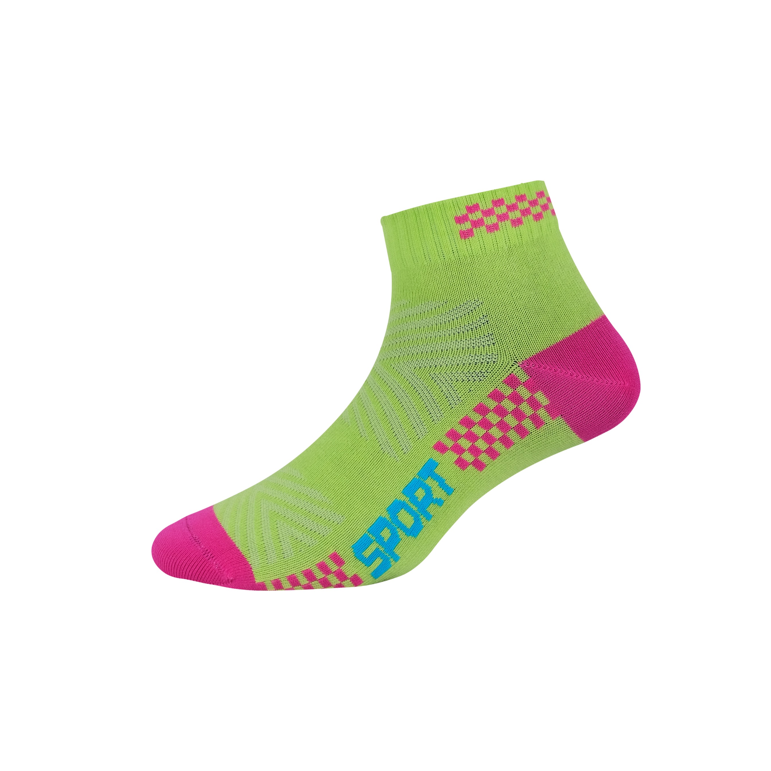 Sprinter & Emperor Ankle Socks White/Blue