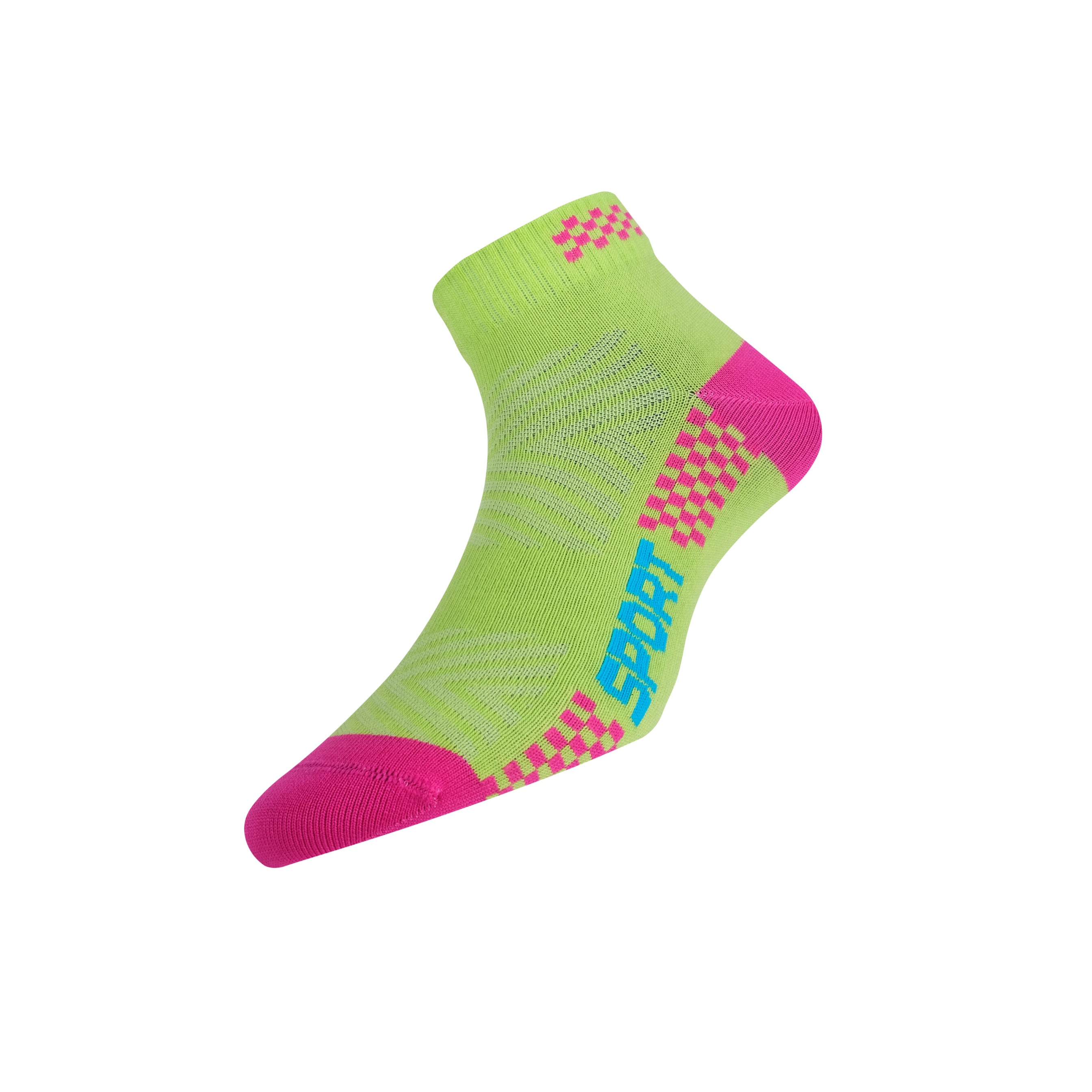 Sprinter & Emperor Ankle Socks White/Orange