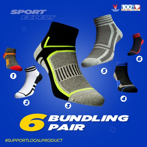 Image of SPORT EXPERT - BUNDLING 6 PASANG - NEW