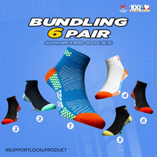 Image of SPRINTER SERIES - BUNDLING 6 PASANG 