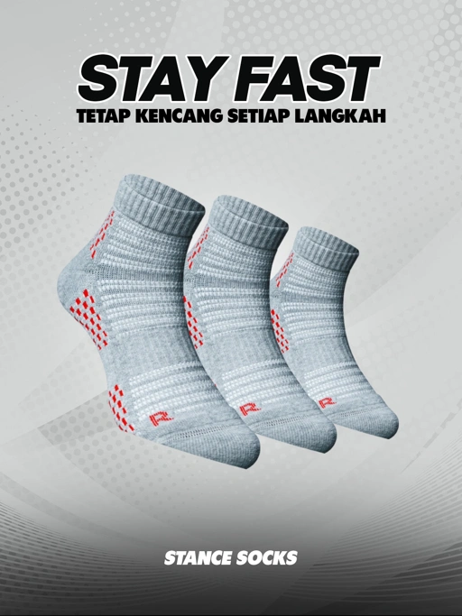 Kaos Kaki Stance performance - Kaos Kaki Olahraga Cotton