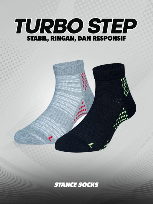Kaos Kaki Stance  Pro - Kaos Kaki Olahraga Profesional Breathable Cotton