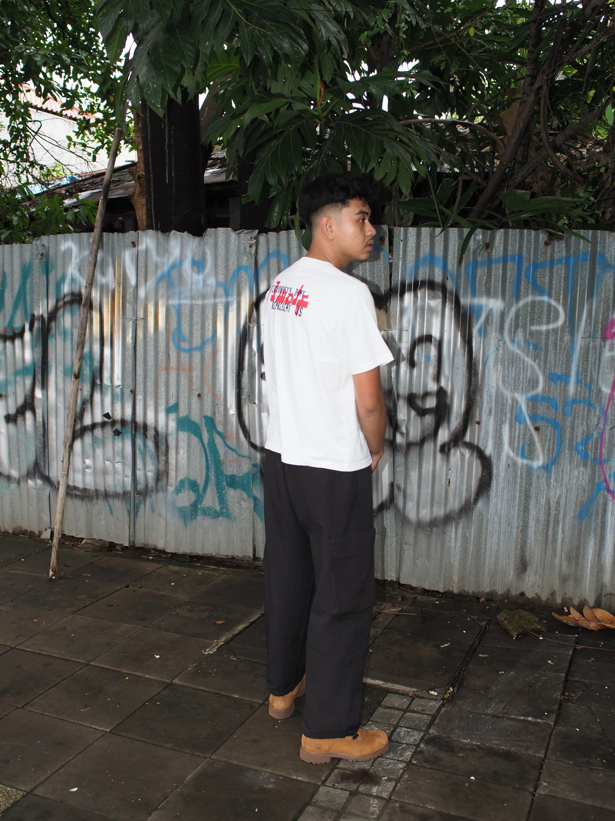 Represent White Tshirt