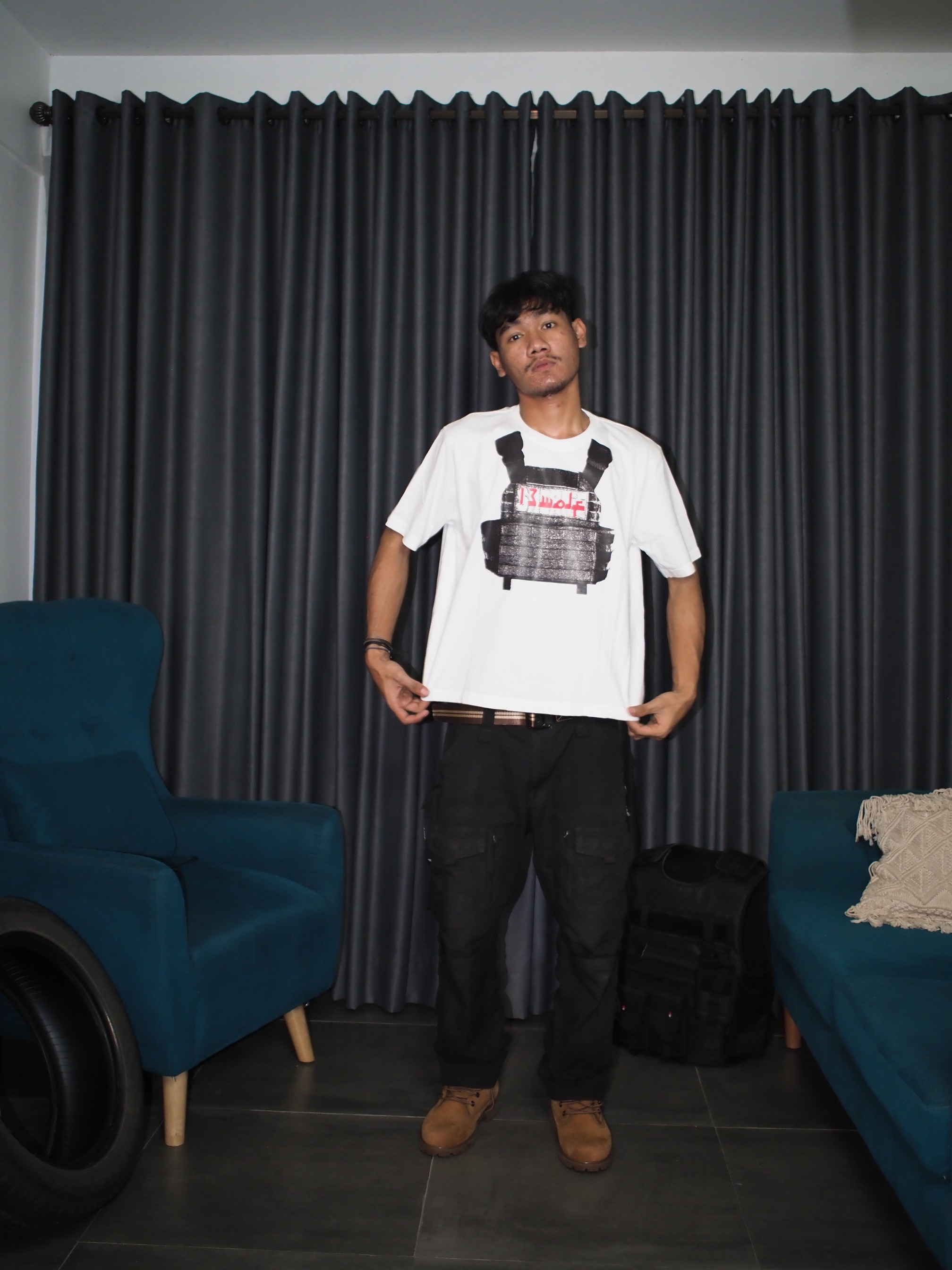 Vest White Tshirt V2