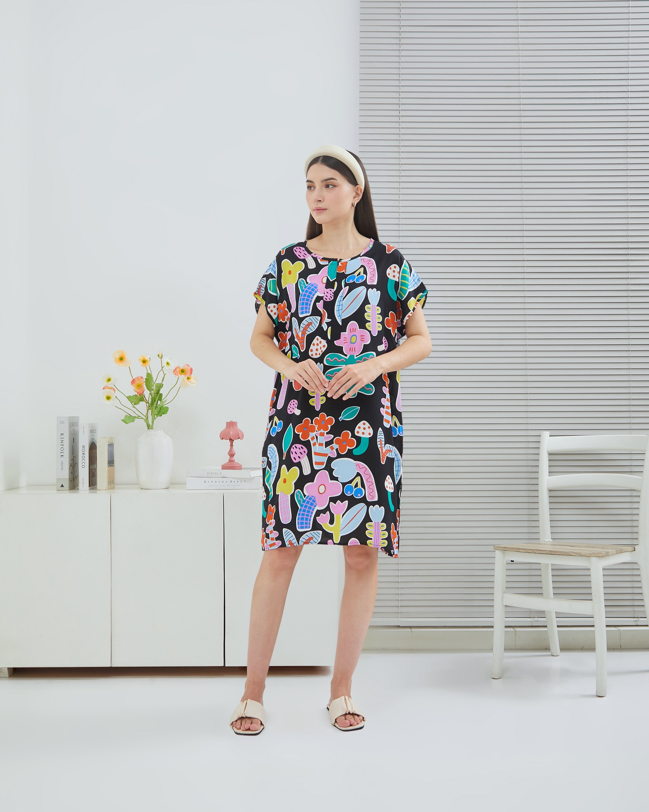 Kamaya Daster Selutut - DYD Label - Homedress Bahan Rayon