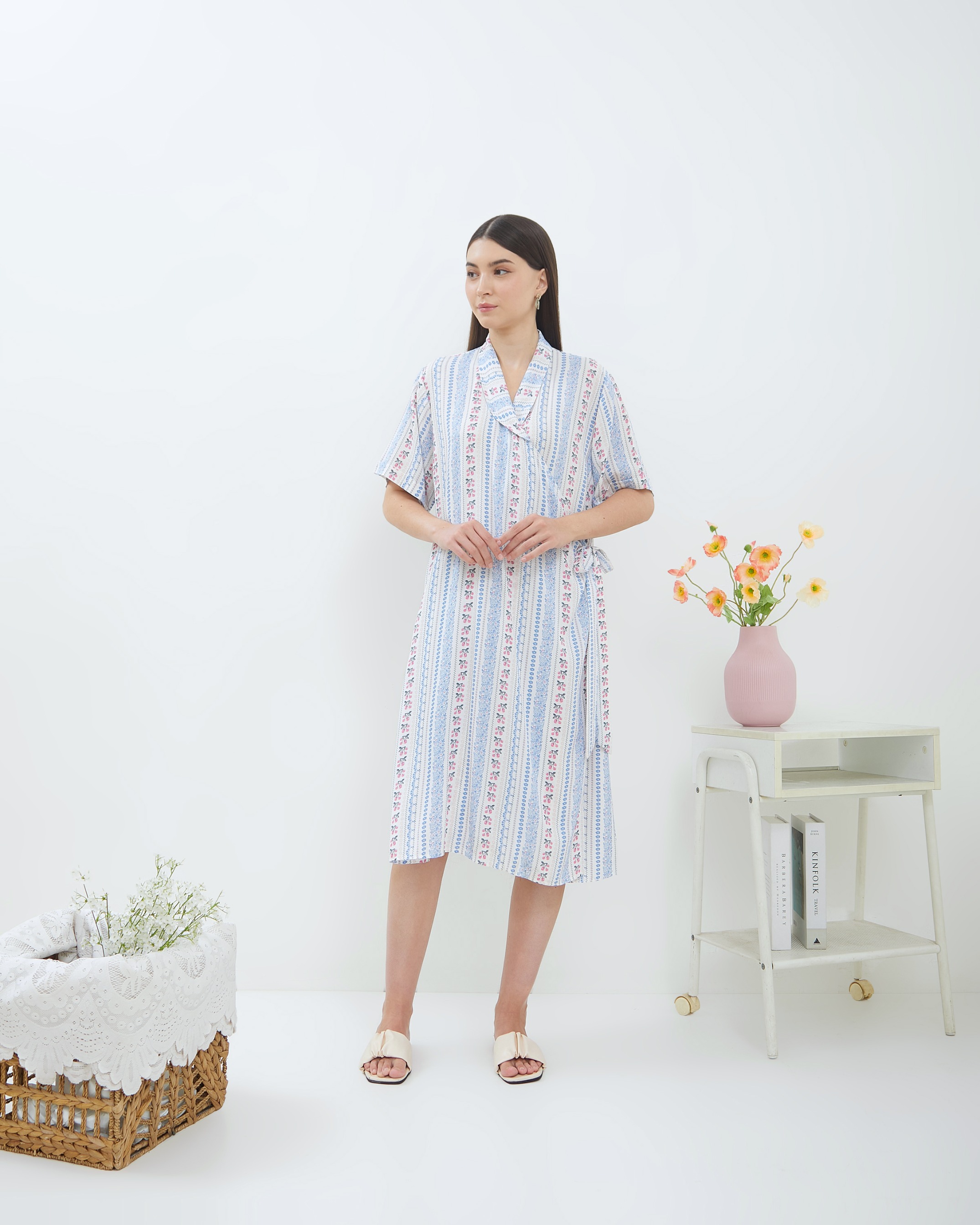 Kimono Melahirkan Naura Mini Rayon Busui | DYD Label