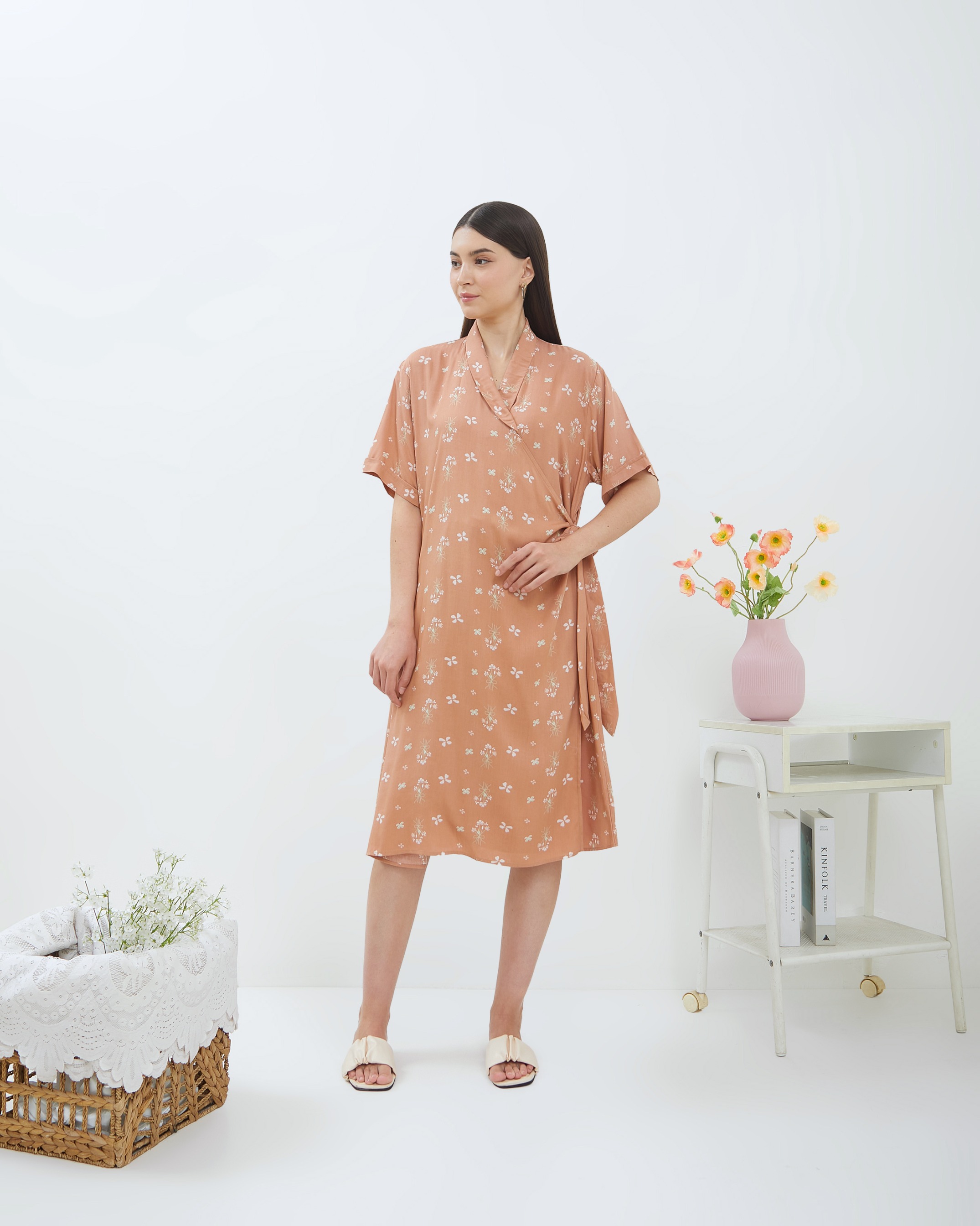 Kimono Melahirkan Naura Mini Rayon Busui | DYD Label