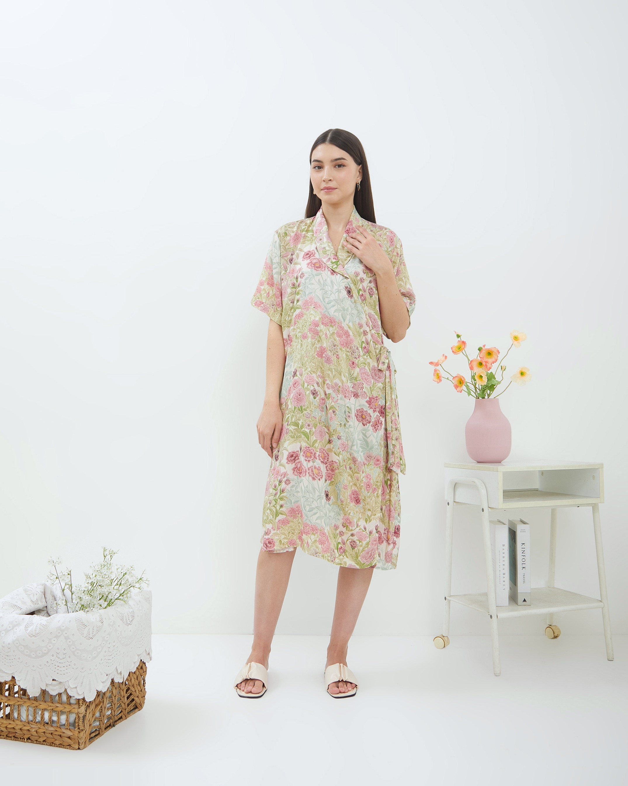 Kimono Melahirkan Naura Mini Rayon Busui | DYD Label