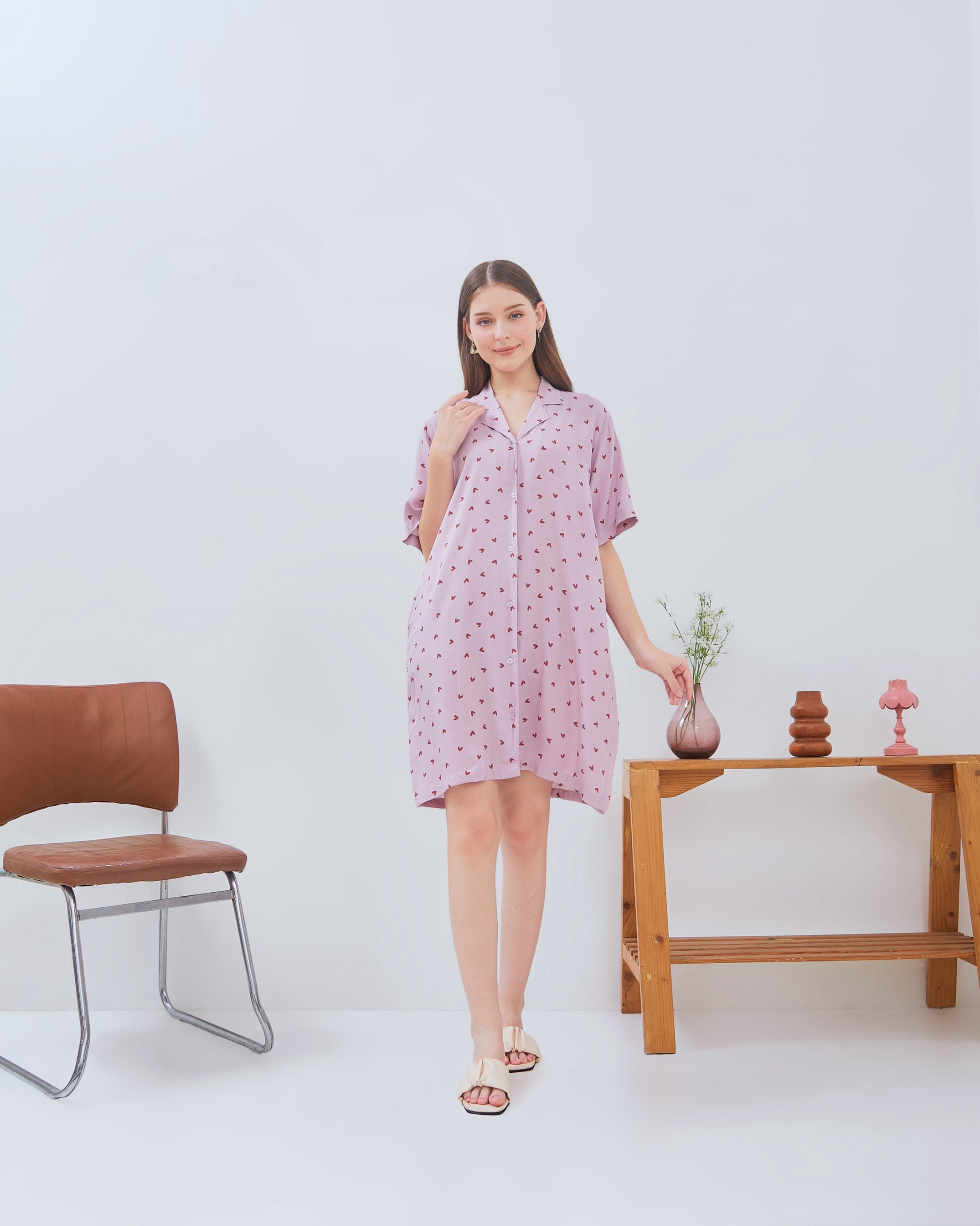 Kaluna Mini Dress - DYD Label - Homedress Bahan Rayon