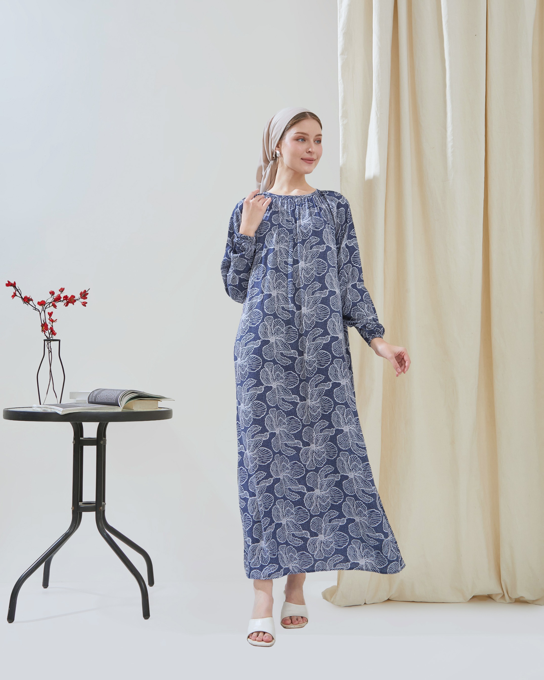 Kanaya Gamis - DYD Label - Dress Muslim Bahan Rayon