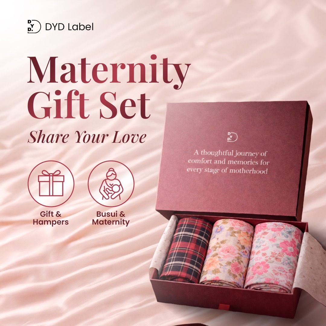 DYD Label Maternity Gift Set Premium – Hampers Ibu Hamil & Melahirkan Busui Friendly | Ultimate, Royal & Sweet Collection