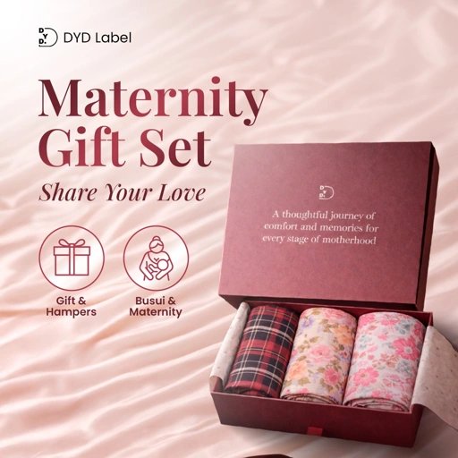DYD Label Maternity Gift Set Premium – Hampers Ibu Hamil & Melahirkan Busui Friendly | Ultimate, Royal & Sweet Collection