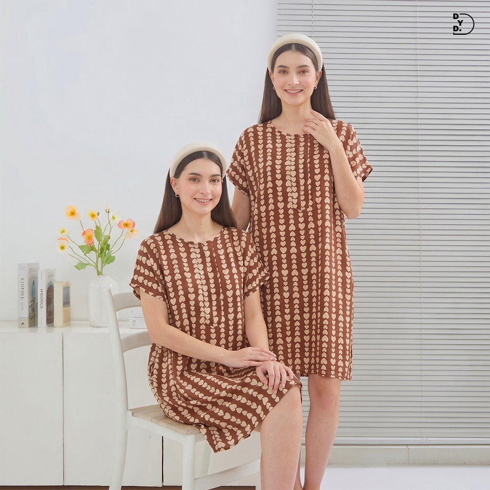 Kamaya Daster Selutut - DYD Label - Homedress Bahan Rayon