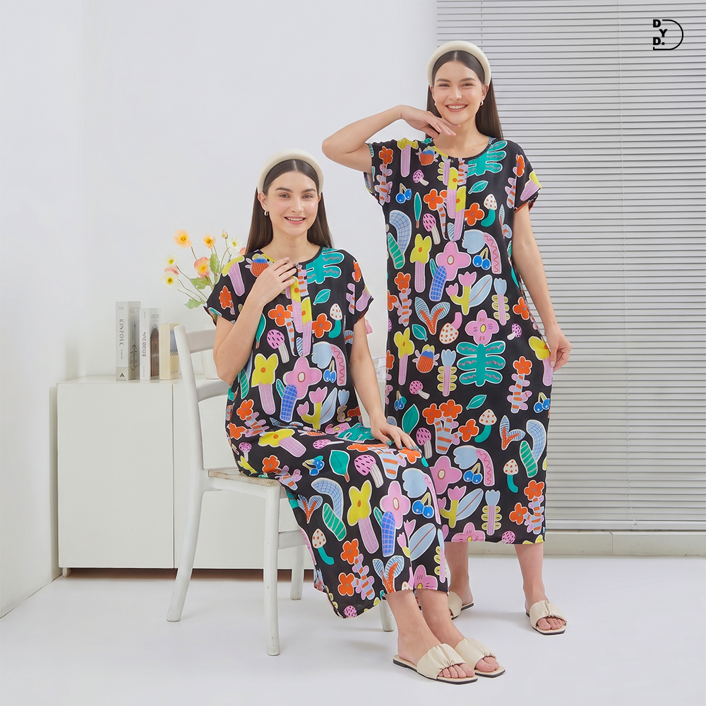 Kamaya Daster Semata Kaki - DYD Label - Homedress Bahan Rayon