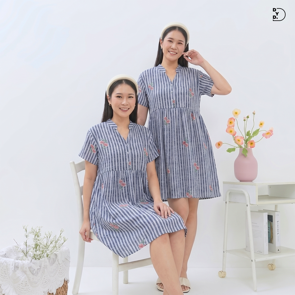 Kinan Mini Dress - DYD Label - Homedress Bahan Rayon