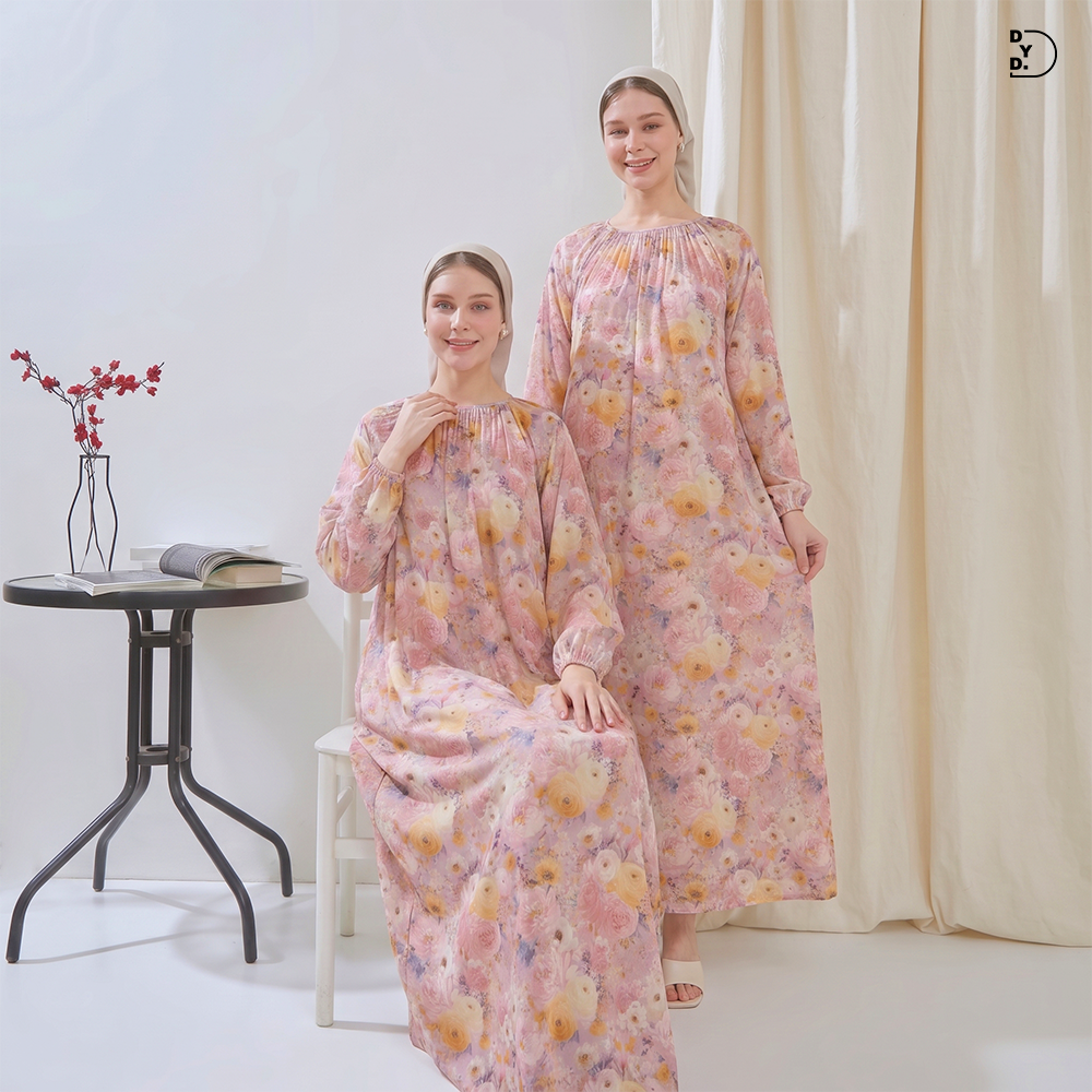 Kanaya Gamis - DYD Label - Dress Muslim Bahan Rayon