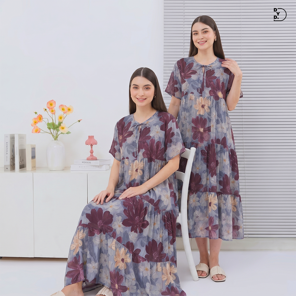 Medina Midi Dress - DYD Label - Homedress Bahan Rayon