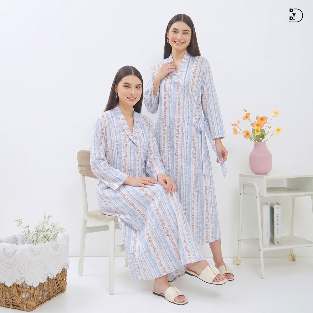 Kimono Melahirkan Naura Midi Rayon Busui | DYD Label