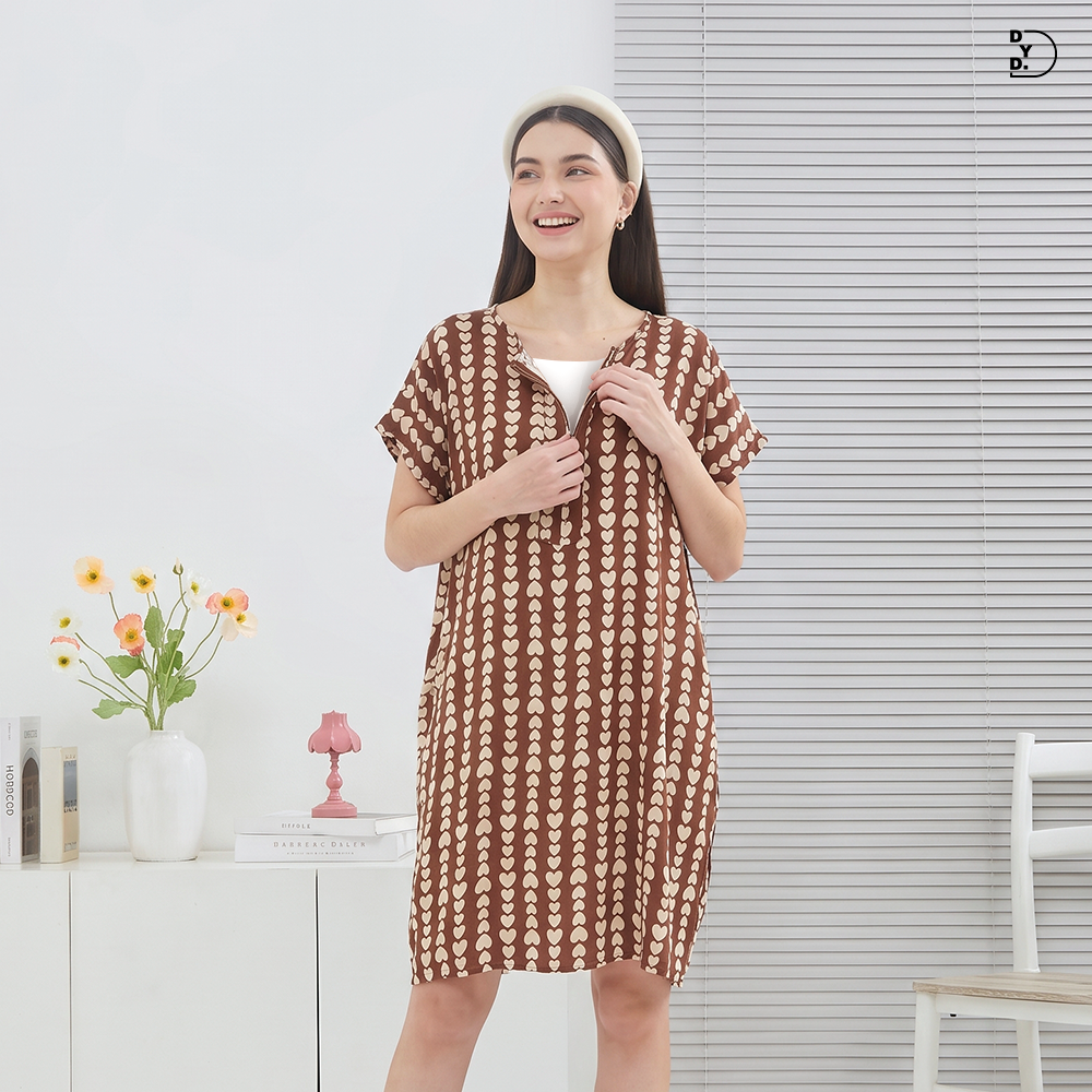Kamaya Daster Selutut - DYD Label - Homedress Bahan Rayon