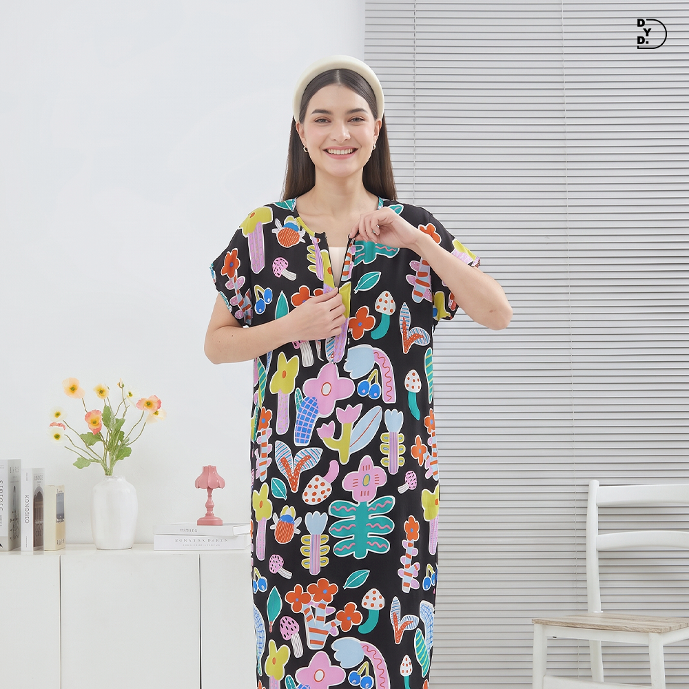 Kamaya Daster Semata Kaki - DYD Label - Homedress Bahan Rayon