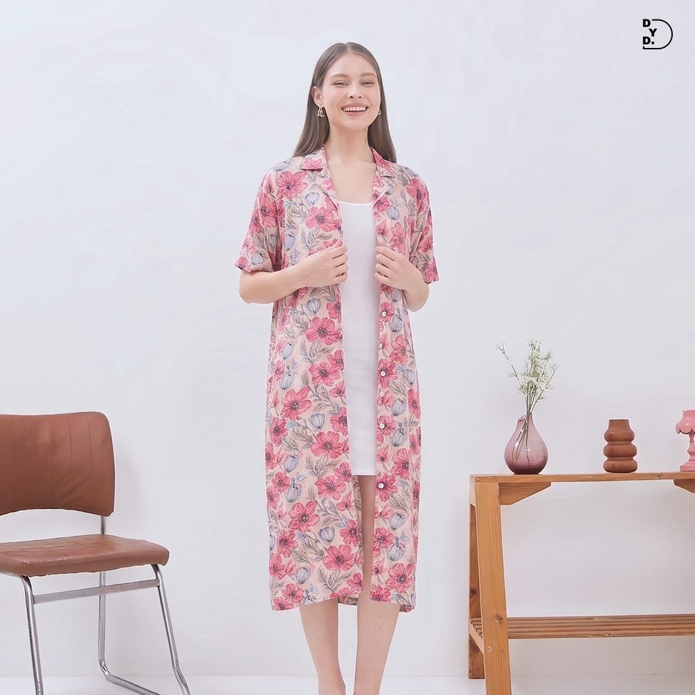Kaluna Midi Dress - DYD Label - Homedress Bahan Rayon