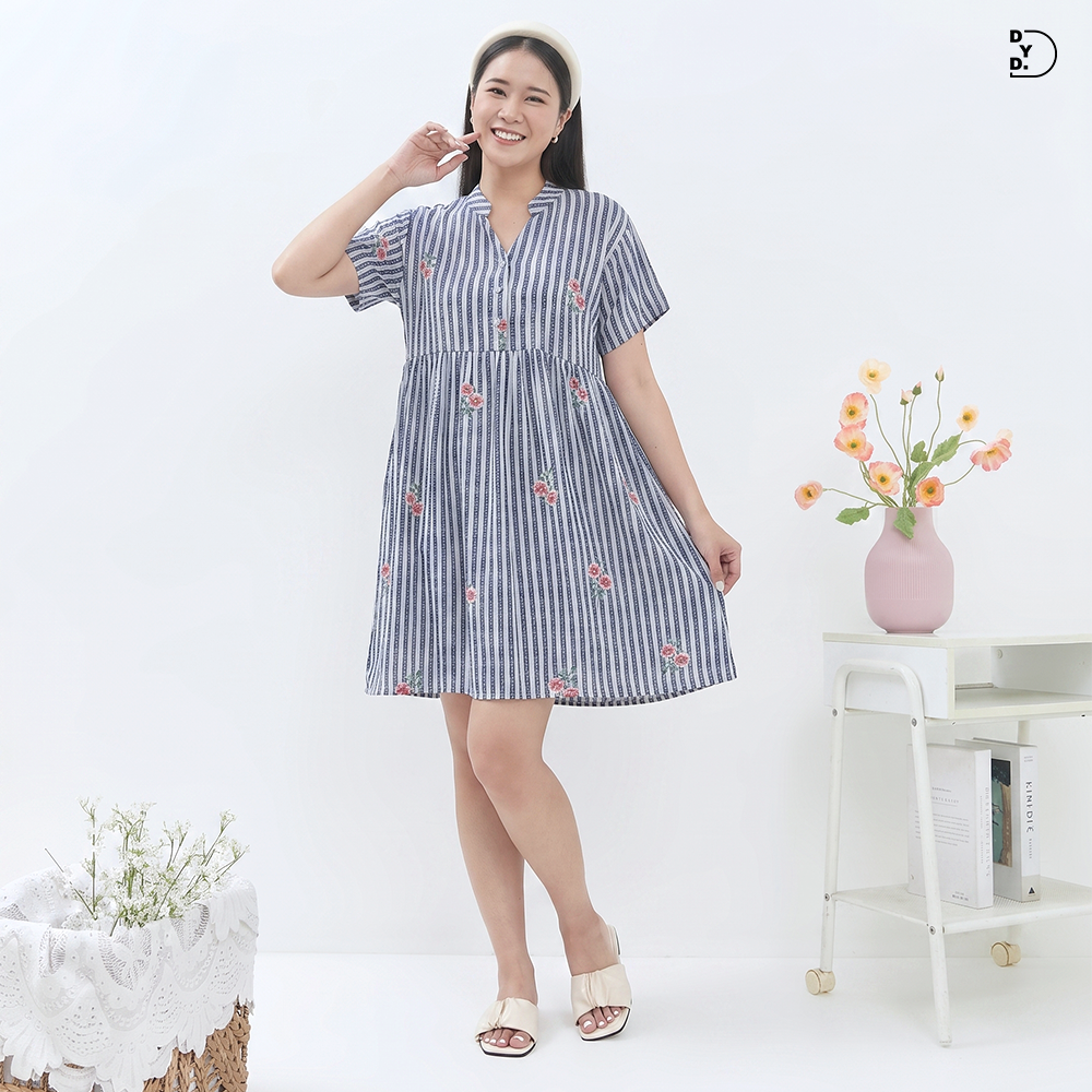 Kinan Mini Dress - DYD Label - Homedress Bahan Rayon