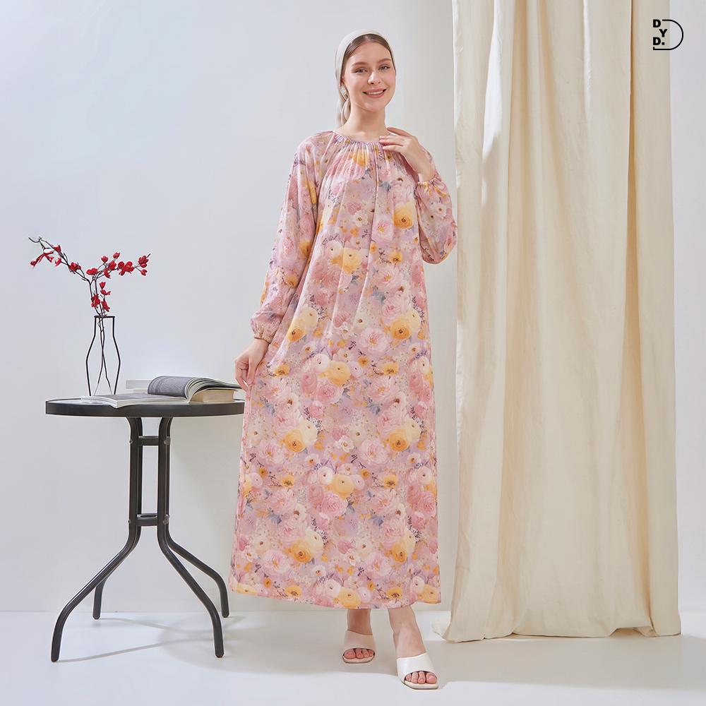 Kanaya Gamis - DYD Label - Dress Muslim Bahan Rayon