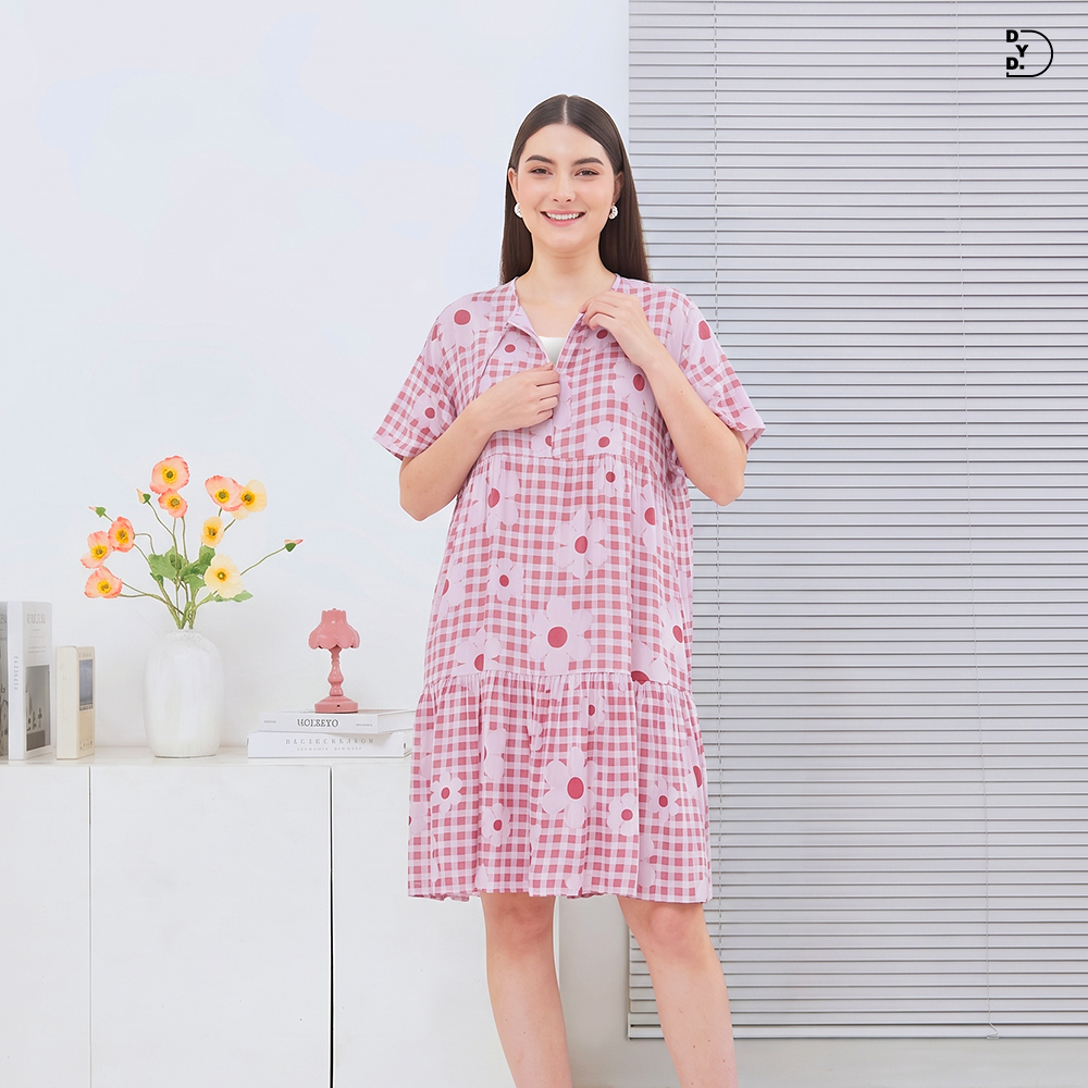 Medina Mini Dress - DYD Label - Homedress Bahan Rayon
