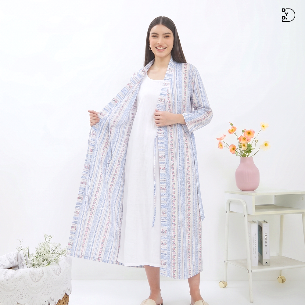 Kimono Melahirkan Naura Midi Rayon Busui | DYD Label
