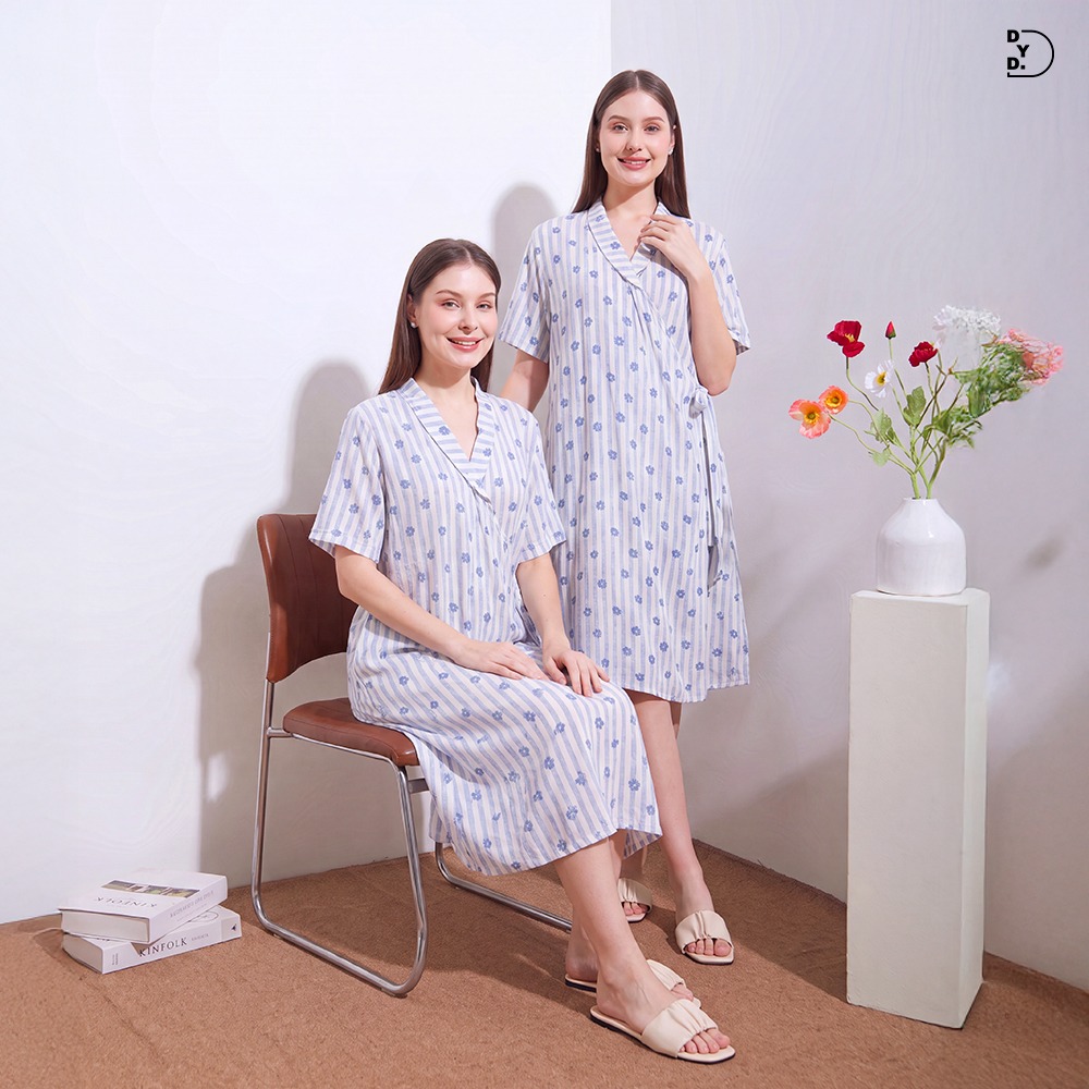 Naura Kimono Mini - DYD Label - Homedress Lahiran Bahan Rayon