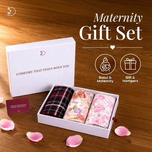 DYD Label Maternity Gift Set Premium – Hampers Ibu Hamil & Melahirkan Busui Friendly | Ultimate, Royal & Sweet Collection