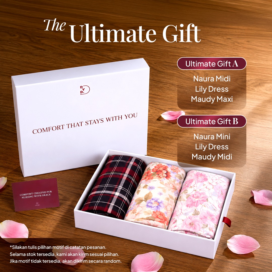 DYD Label Maternity Gift Set Premium – Hampers Ibu Hamil & Melahirkan Busui Friendly | Ultimate, Royal & Sweet Collection