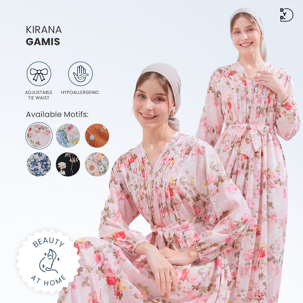 Kirana Gamis - DYD Label - Dress Bahan Rayon