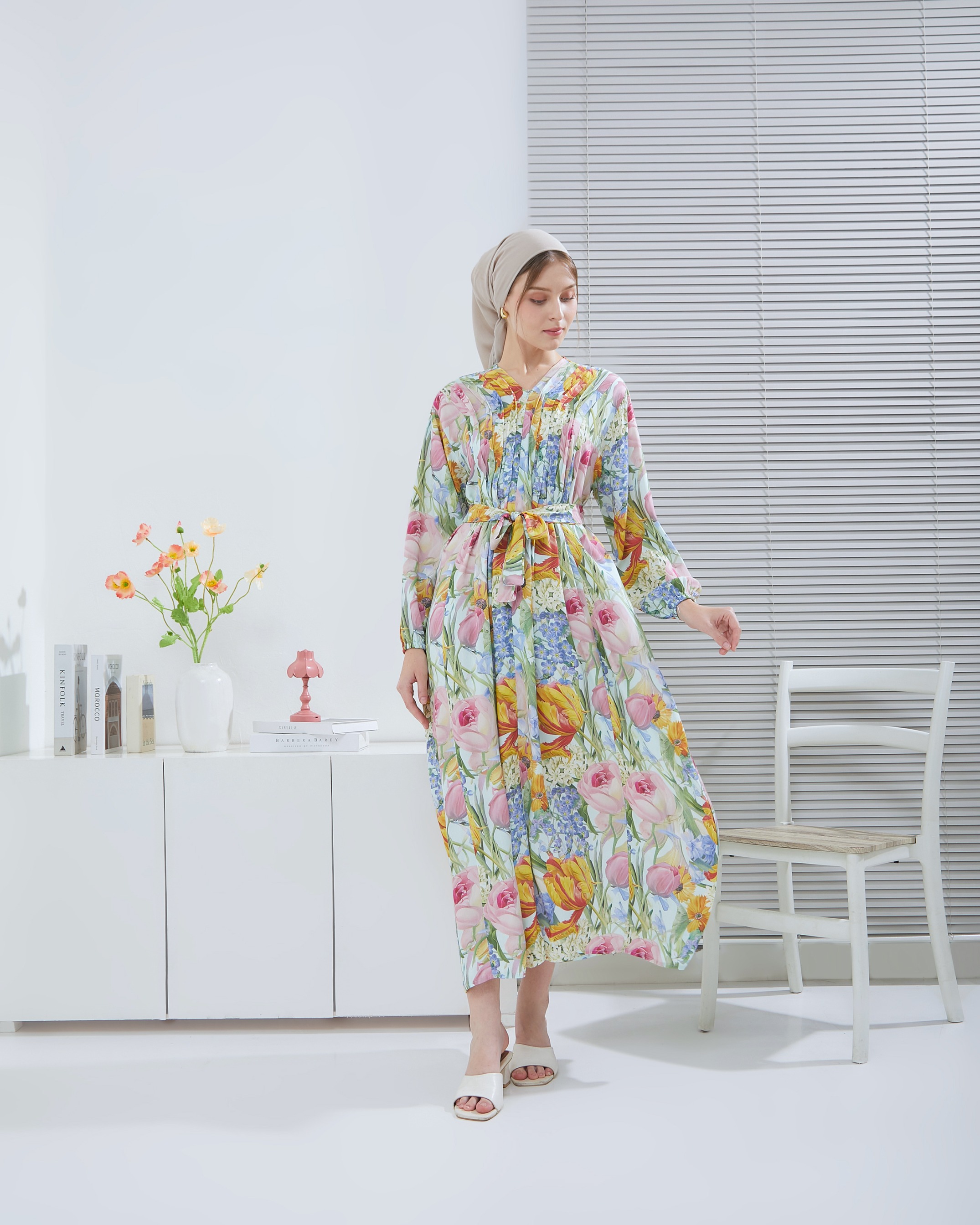 Kirana Gamis - DYD Label - Dress Bahan Rayon