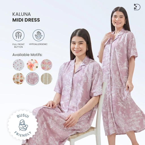 Image of Kaluna Midi Dress - DYD Label - Homedress Bahan Rayon