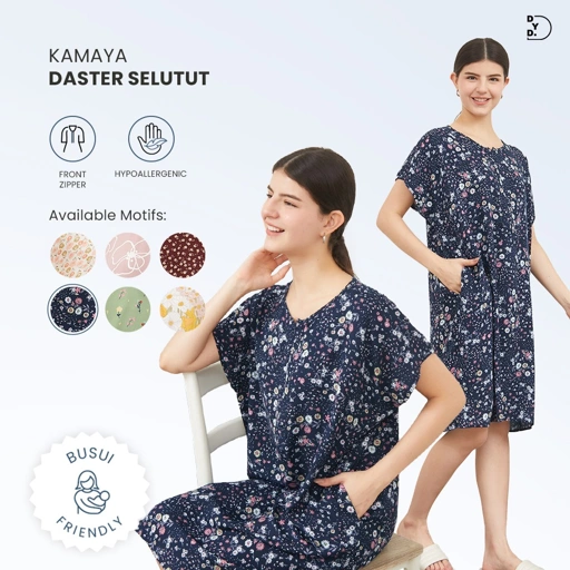 Image of Kamaya Daster Selutut - DYD Label - Homedress Bahan Rayon
