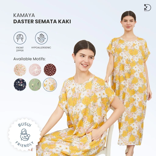 Image of Kamaya Daster Semata Kaki  - DYD Label - Homedress Bahan Rayon