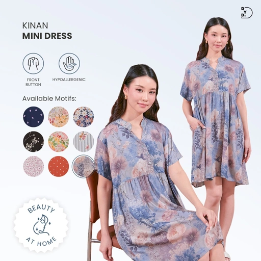 Image of Kinan Mini Dress - DYD Label - Homedress Bahan Rayon