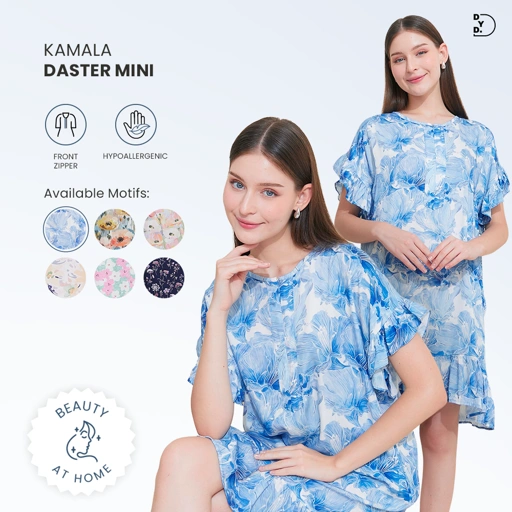Image of Kamala Mini Dress - DYD Label - Homedress Ruffle Bahan Rayon