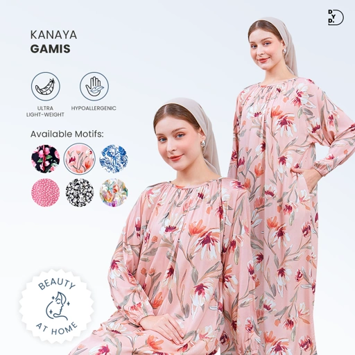 Image of Kanaya Gamis - DYD Label - Dress Muslim Bahan Rayon