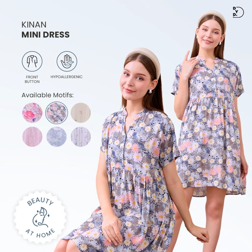 Image of Kinan Mini Dress - DYD Label - Homedress Bahan Rayon