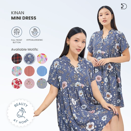 Image of Kinan Mini Dress - DYD Label - Homedress Bahan Rayon