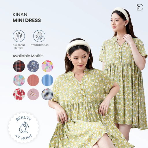 Image of Kinan Mini Dress - DYD Label - Homedress Bahan Rayon