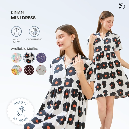 Image of Kinan Mini Dress - DYD Label - Homedress Bahan Rayon